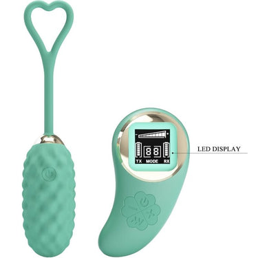 Uovo Vibrante Wireless in Silicone con 10 Modalità di Vibrazione
